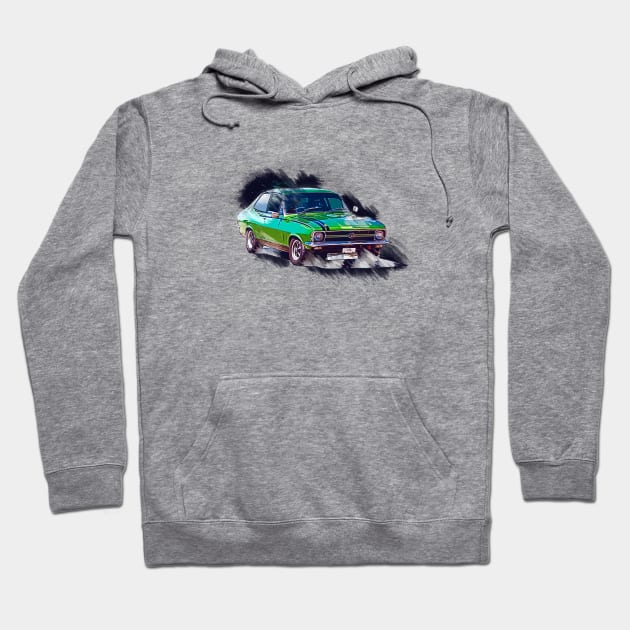 LC Torana GTR XU-1 Hoodie by Transchroma